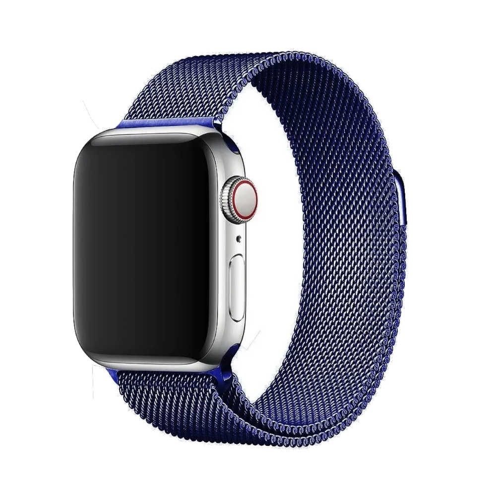 Pulseira Milanese azul escuro