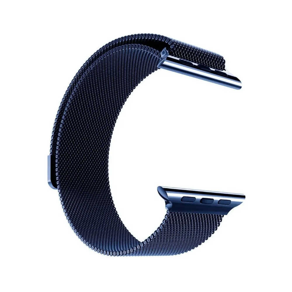 Pulseira azul escuro milanese